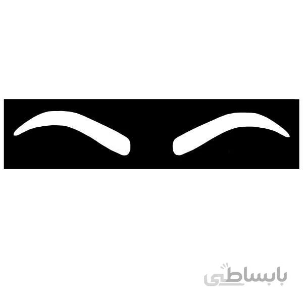 شابلون ابرو مدل 24