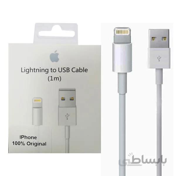 کابل لایتنینگ ایفون مدل IPHONE 7 BOX پک اصلی چین