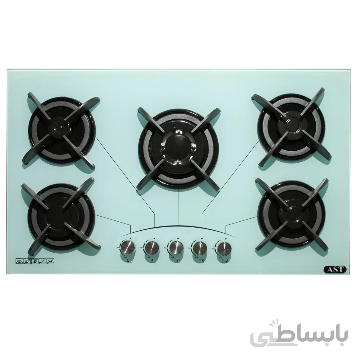 اجاق گاز صفحه ای آ اس تی مدل 8000