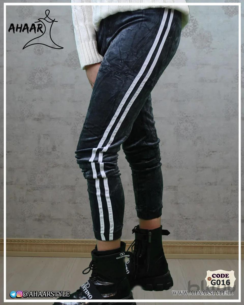 شلوار مخمل بغل خط G016