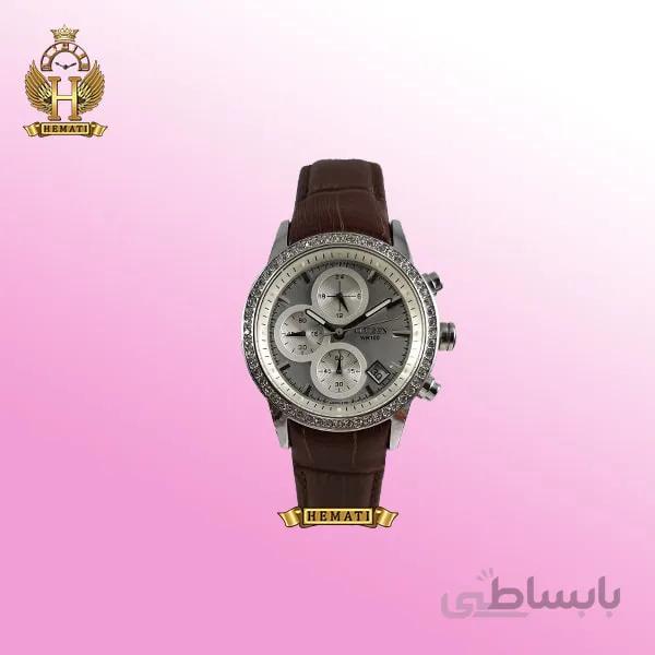 ساعت زنانه سیتیزن سه موتوره بند چرم مدل N-8185L CTL106