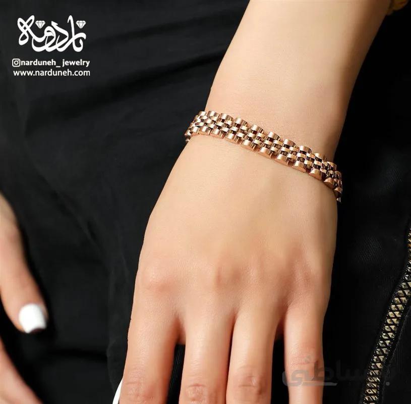 دستبند رولکس رزگلد - 02