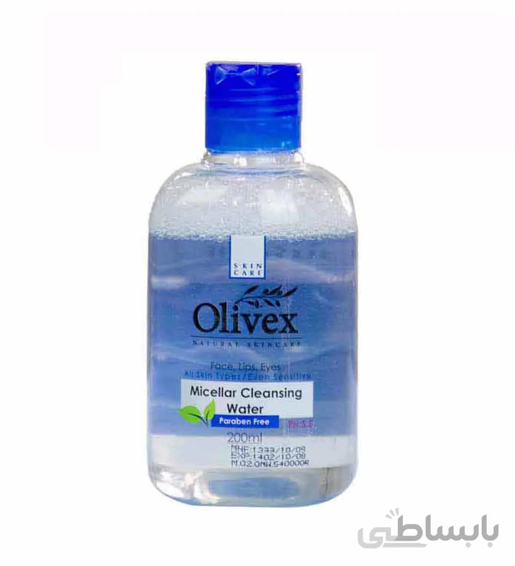 میسلار واتر 200 میل الیوکس ا Olivex Micellar Water 200ml