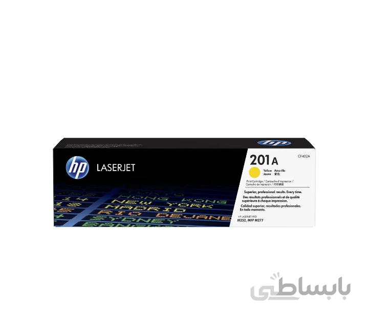 کارتریج رنگی اچ پی رنگ زرد HP 201A