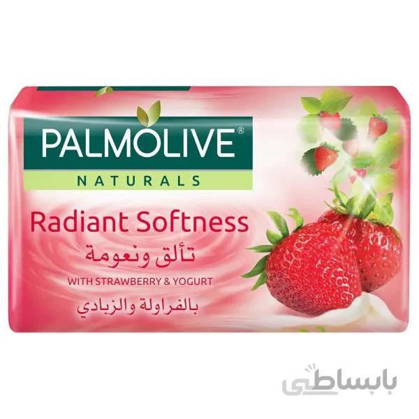 صابون پالمو لایو ۱۷۰ گرم – با رایحه آب توت فرنگی و ماست – Palmolive soap 170g yogurt & fruits