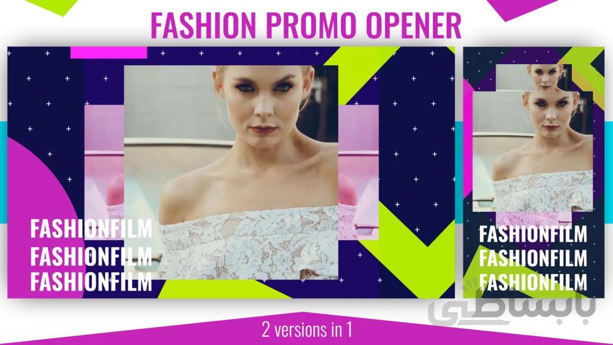 پروژه اماده افترافکت وله تبلیغاتی فشن Fashion Promo Opener 191406