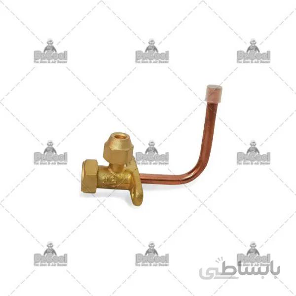 شیر سرویس 1/4 مستقیم رو به بالا