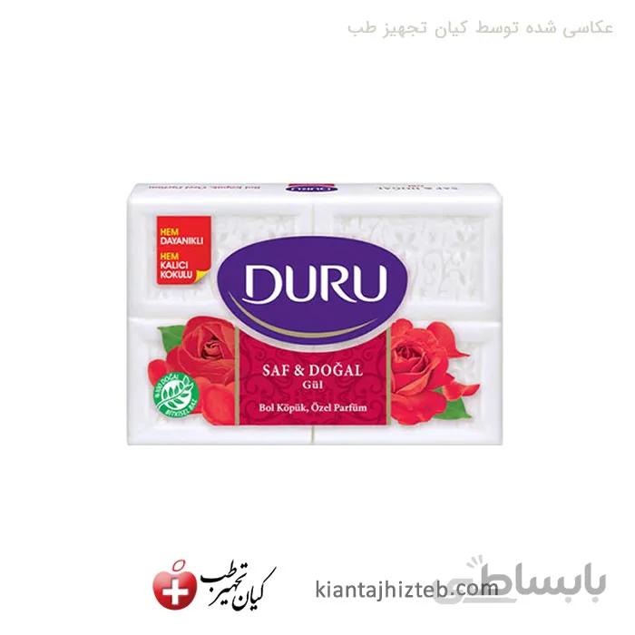 صابون حمام Duru با رایحه گل رز 150 گرم بسته 4 عددی