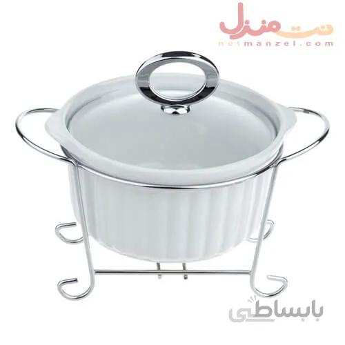 قابلمه سرامیکی دالتون مدل POT 8S به همراه استند