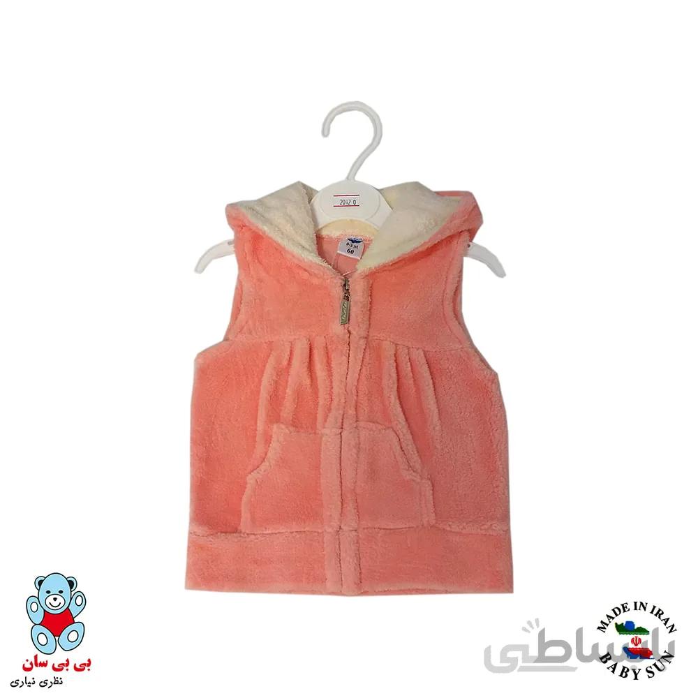 ژاکت بدون آستین دخترانه نوزادی بی بی سان