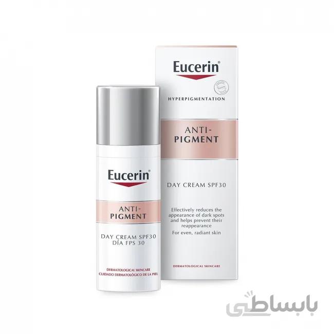 کرم روز ضد لک اوسرین اصل | SPF30 | حجم ۵۰ میل ا Eucerin Anti-Pigment Day Cream SPF30 50ml