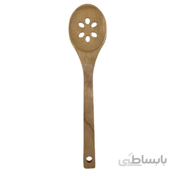 قاشق آشپزی چوبی مدل OVAL-6 کد ۴۲۹