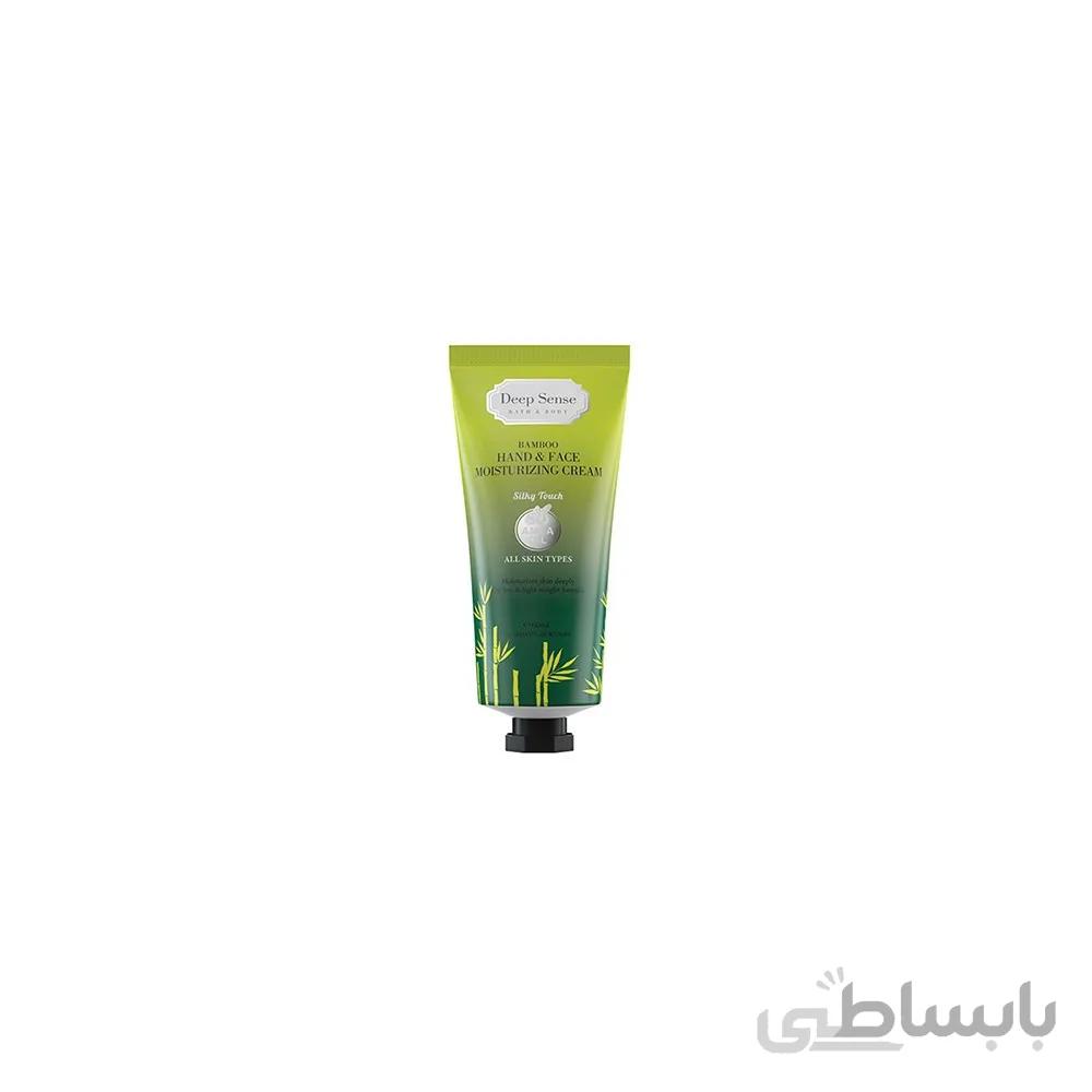 کرم مرطوب کننده دست و صورت بامبو دیپ سنس