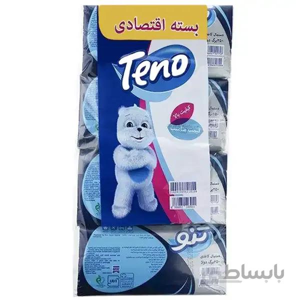 دستمال کاغذی تنو 500 برگی سافت 8 عددی