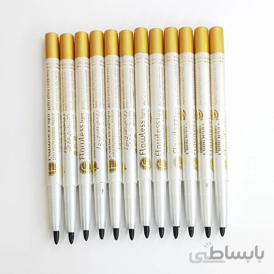 خط چشم چرخشی فلورمار 100 flormar lyra professional makeup