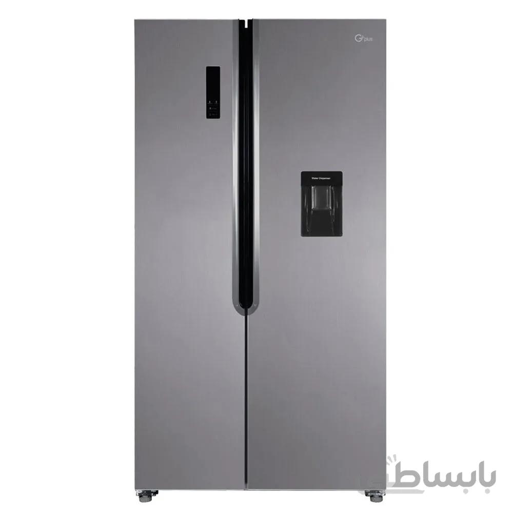 یخچال فریزر ساید بای ساید جی پلاس مدل GSS-K717 ا GPLUS REFRIGERATOR SIDE BY SIDE GSS-K717