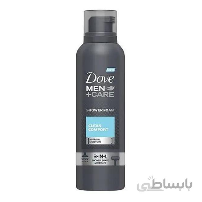 موس بدن داو کلین کامفورت سه کاره dove men clean comfort 200ml