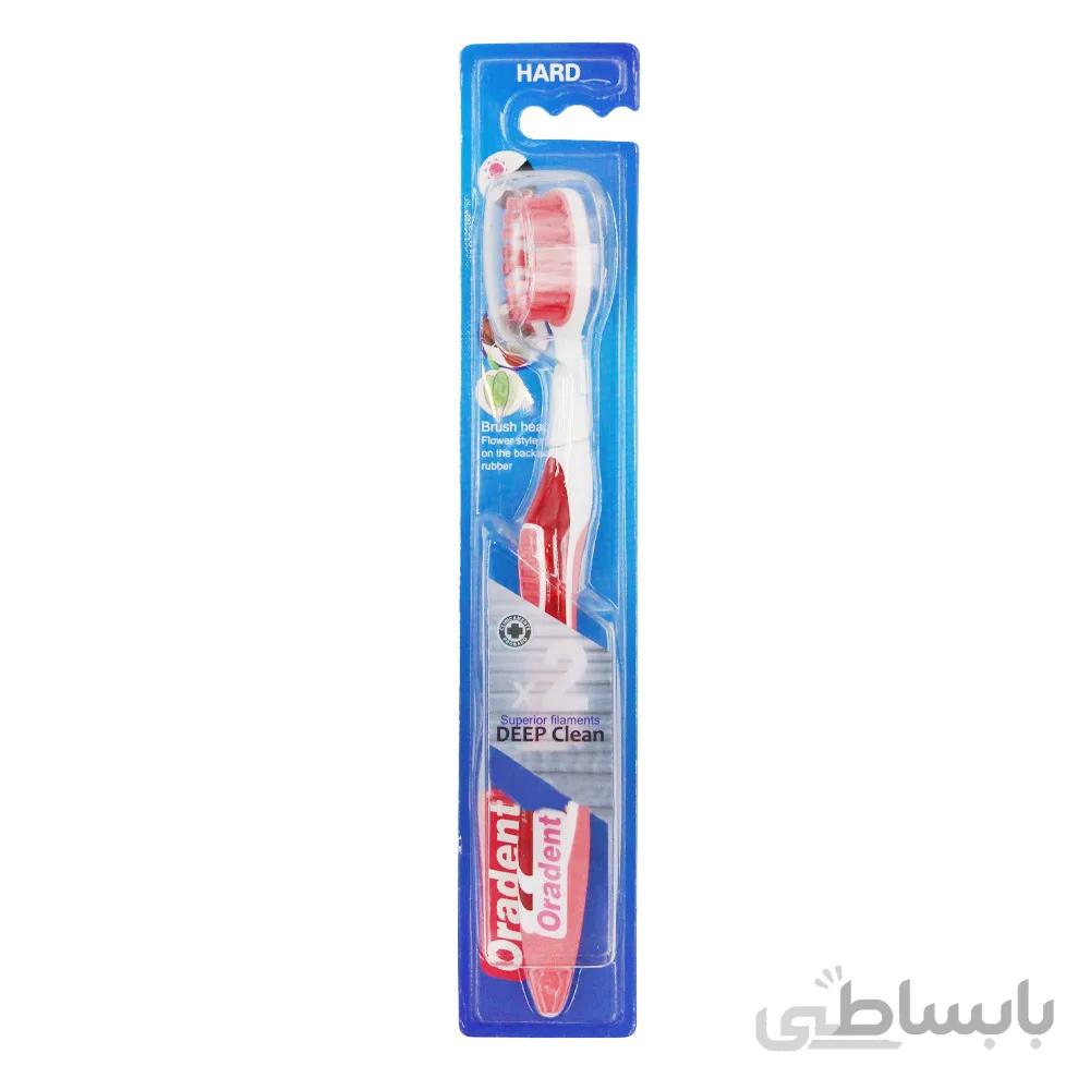 مسواک اورادنت مدل deep clean با برس سخت