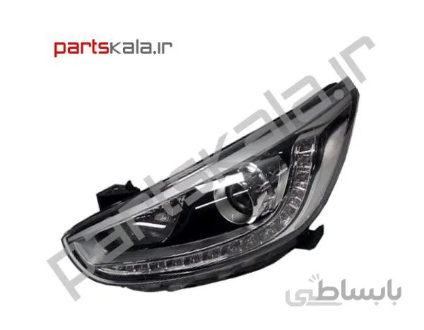 چراغ جلو چپ هیوندای اکسنت مونتاژ