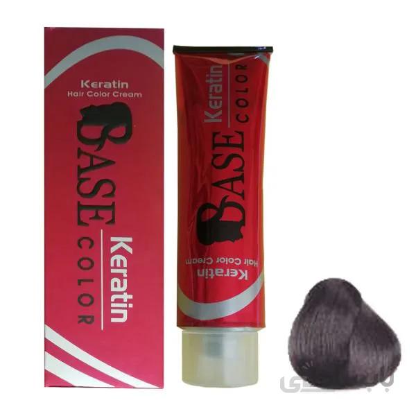 رنگ مو بیس شماره 6/1 رنگ بلوند دودی تیره 125 میلی لیتر ا Base hair color number 6.1