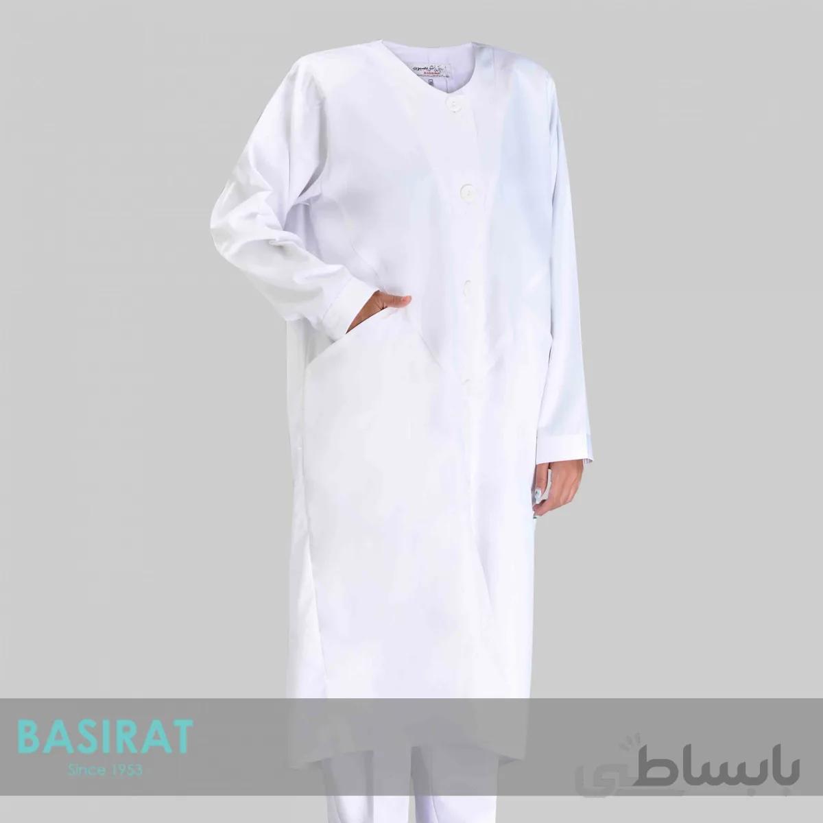 روپوش پزشکی زنانه مدل پروانه