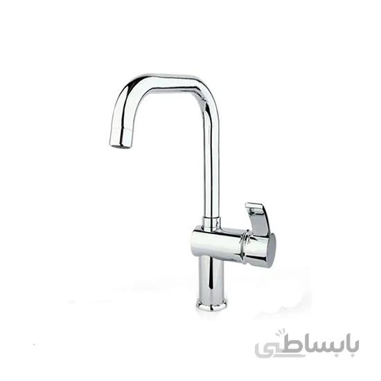 شیر آشپزخانه مدل تندیس کروم راسان ا sinkmix tandis chorome rassan