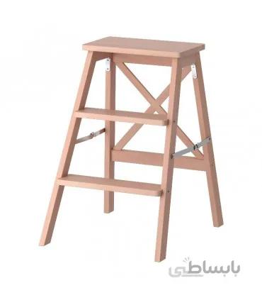 چهارپایه سه طبقه چوبی ایکیا مدل BEKVÄM