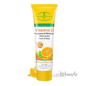 ژل لایه بردار و سفید کننده صورت و بدن ایچون بیوتی عصاره پرتقال