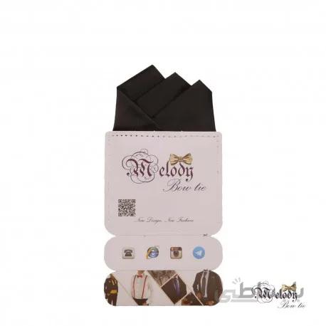 دستمال جیبی سری رنگین کمان (سیاه مات)
