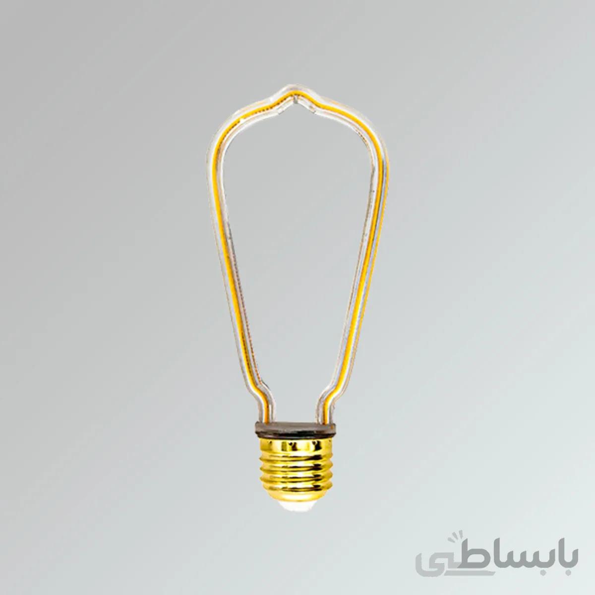 لامپ نئونی فوق کم مصرف LED طرح گلابی مدل ML-A10 (4 وات)