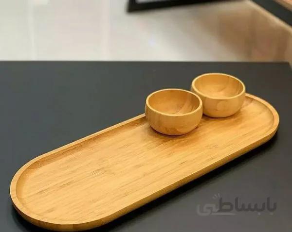 دیس بیضی بامبو