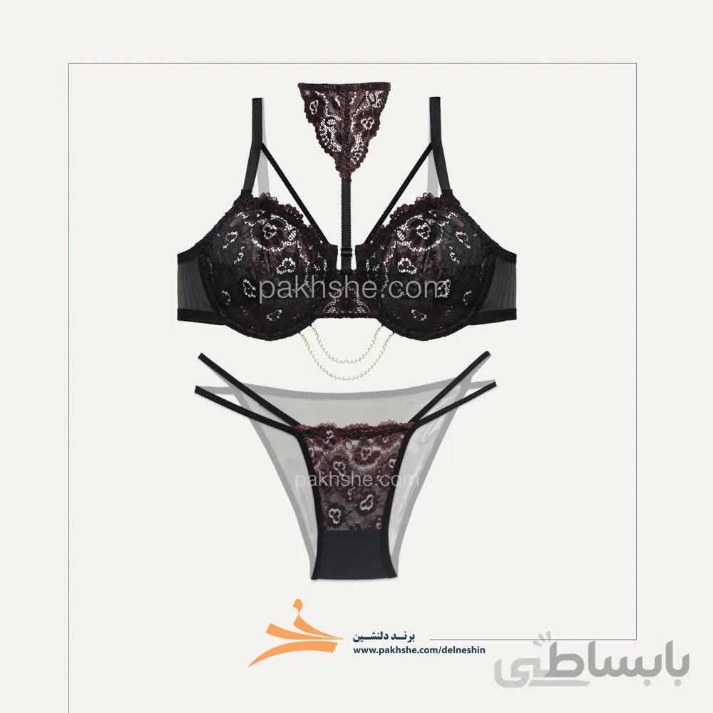 ست فانتزی یقه دار برند دلنشین کد 410