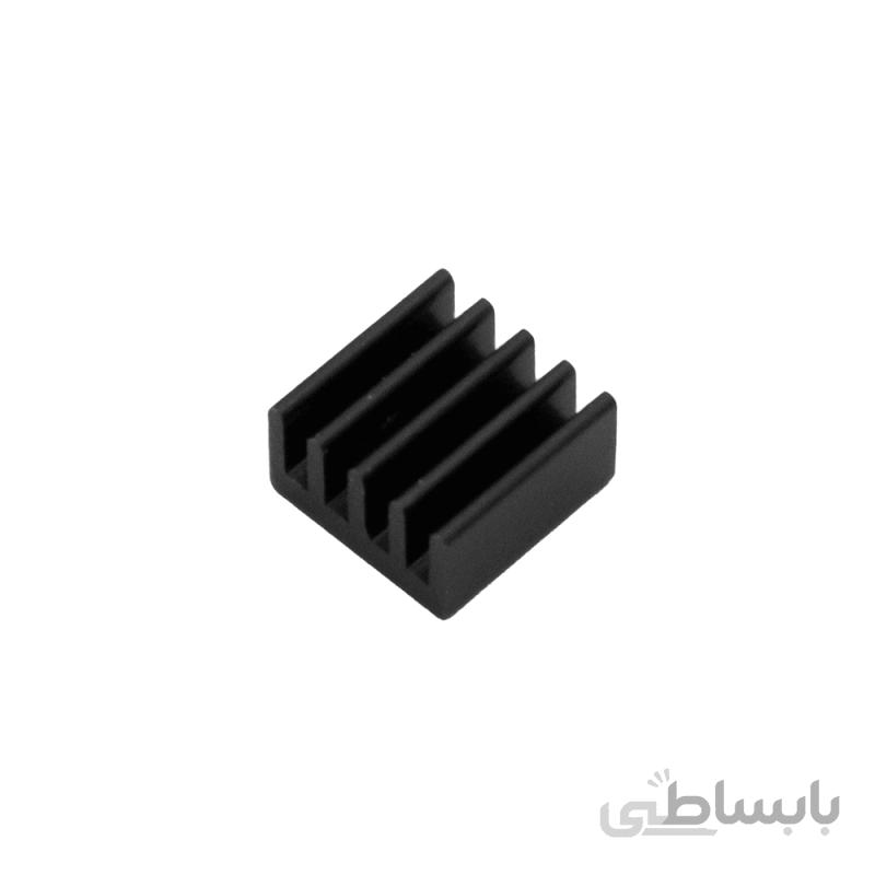 هیت سینک رزبری پای Raspberry Pi Heat Sink سیاه سایز 9x9x5mm