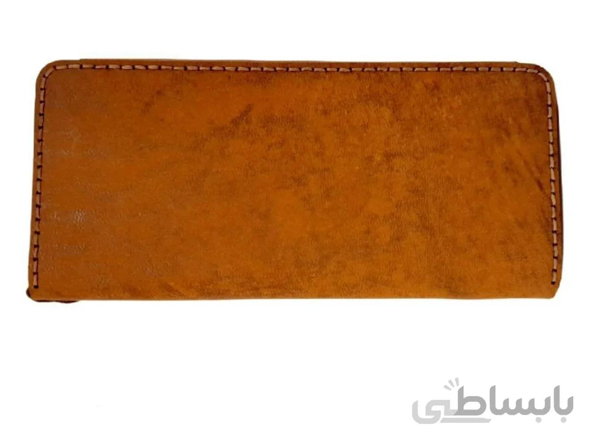 کیف پول کتی چرم مات