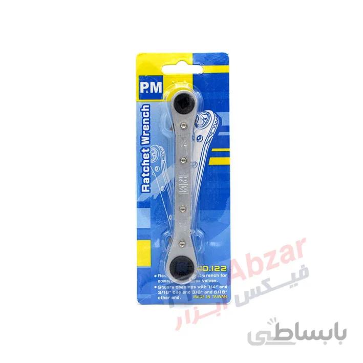 اچار چیلر P and M پی اند ام مدل 122 ا Reversible Ratchet Wrench P&M Model 122