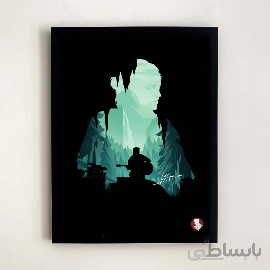 تابلو دیواری طرح بازی کامپیوتری Last of Us 2
