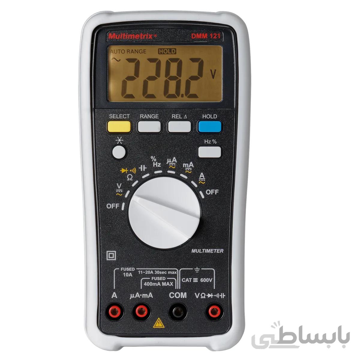 مولتی متر مولتی‌ متریکس مدل DMM121 ا Multimetrix DMM121 Digital Portable multimeters