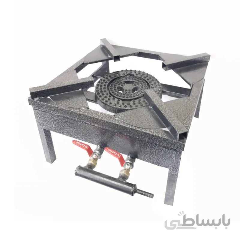 اجاق گاز پروفیلی 50*50 دو شعله کدA15