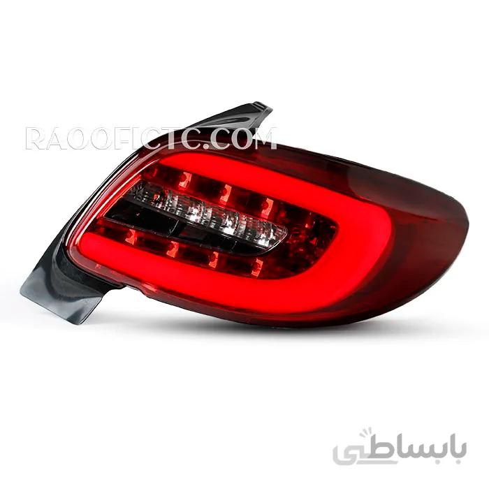 خطر عقب پژو ۲۰۷ NGCO قرمز سفید