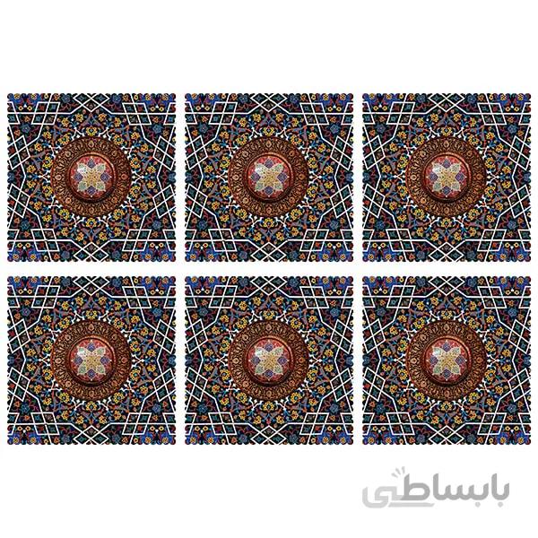 زیر لیوانی رنس مدل C1-42413 بسته ۶ عددی
