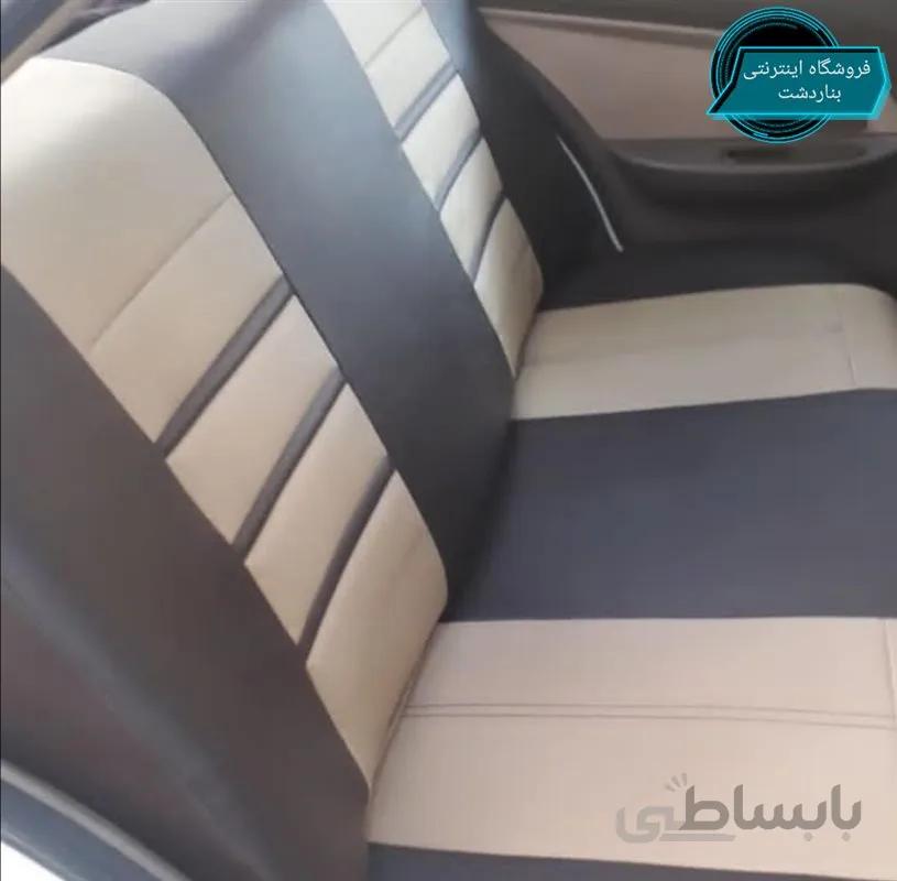 روکش صندلی تمام چرم پژو سفارشی