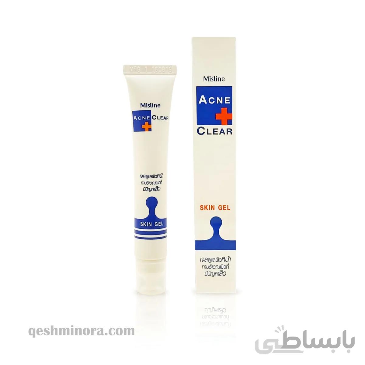 ژل شستشوی صورت و ضد آکنه میستین Mistine Acne clear skin gel