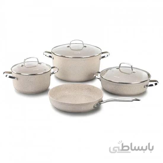 سرویس قابلمه ۷ پارچه گرانیتی کرکماز A1272