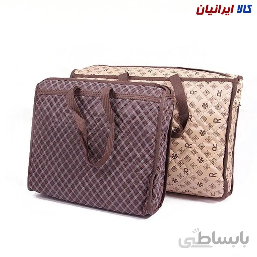 زیر انداز مسافرتی پارچه ای کیف دار