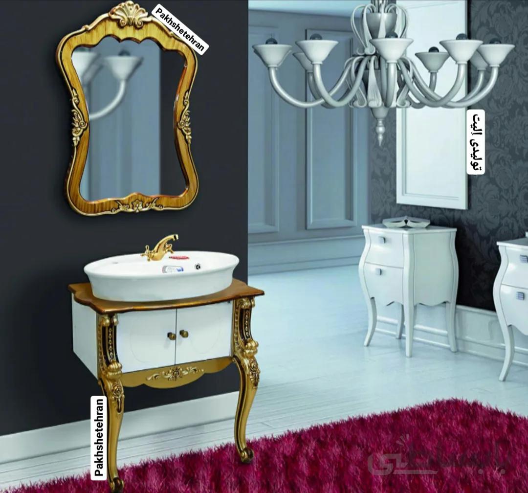 روشویی کابینت دار پانیذ75 سانت ا روشویی کابینت دار پانیذ75 سانت