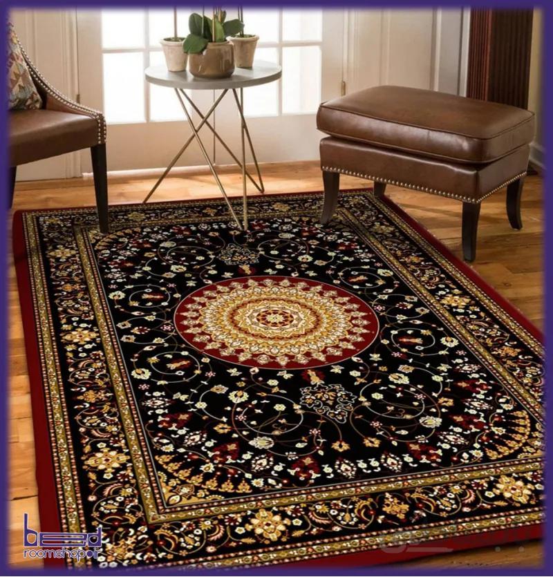 رو فرشی کشدار مخمل مدل R1005