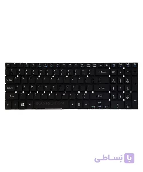 کیبرد لپ تاپ ایسر Aspire V3-571_E1-570_E1-572_5755 مشکی-اینترکوچک بدون فریم