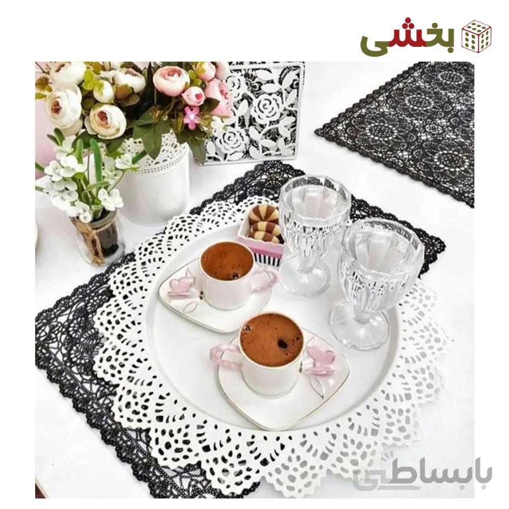 سینی چای خوری فلزی ایکیا بزرگ
