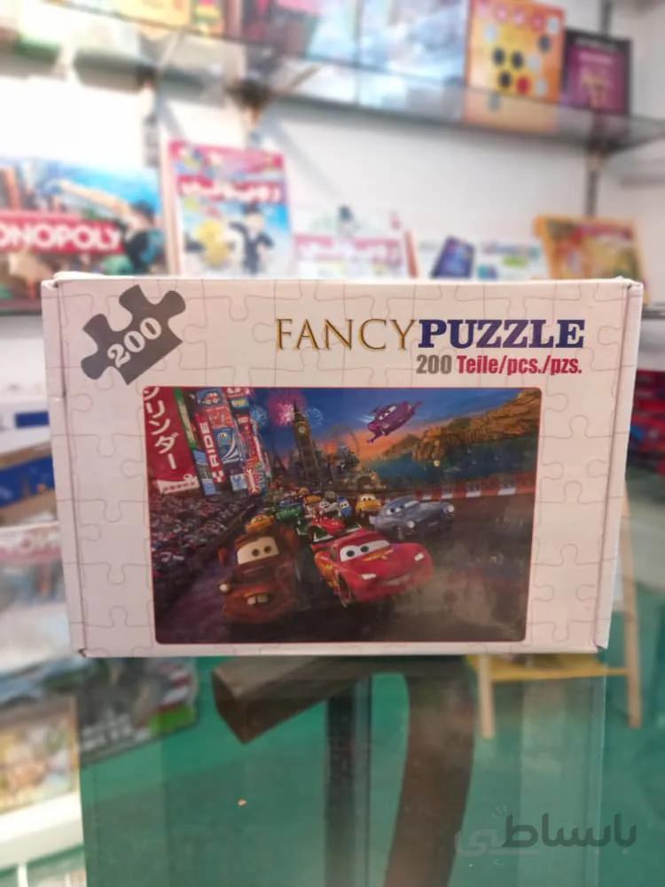 پازل 200 قطعه طرح ماشینها Fancy ا Fancy 200 pcs puzzle Cars