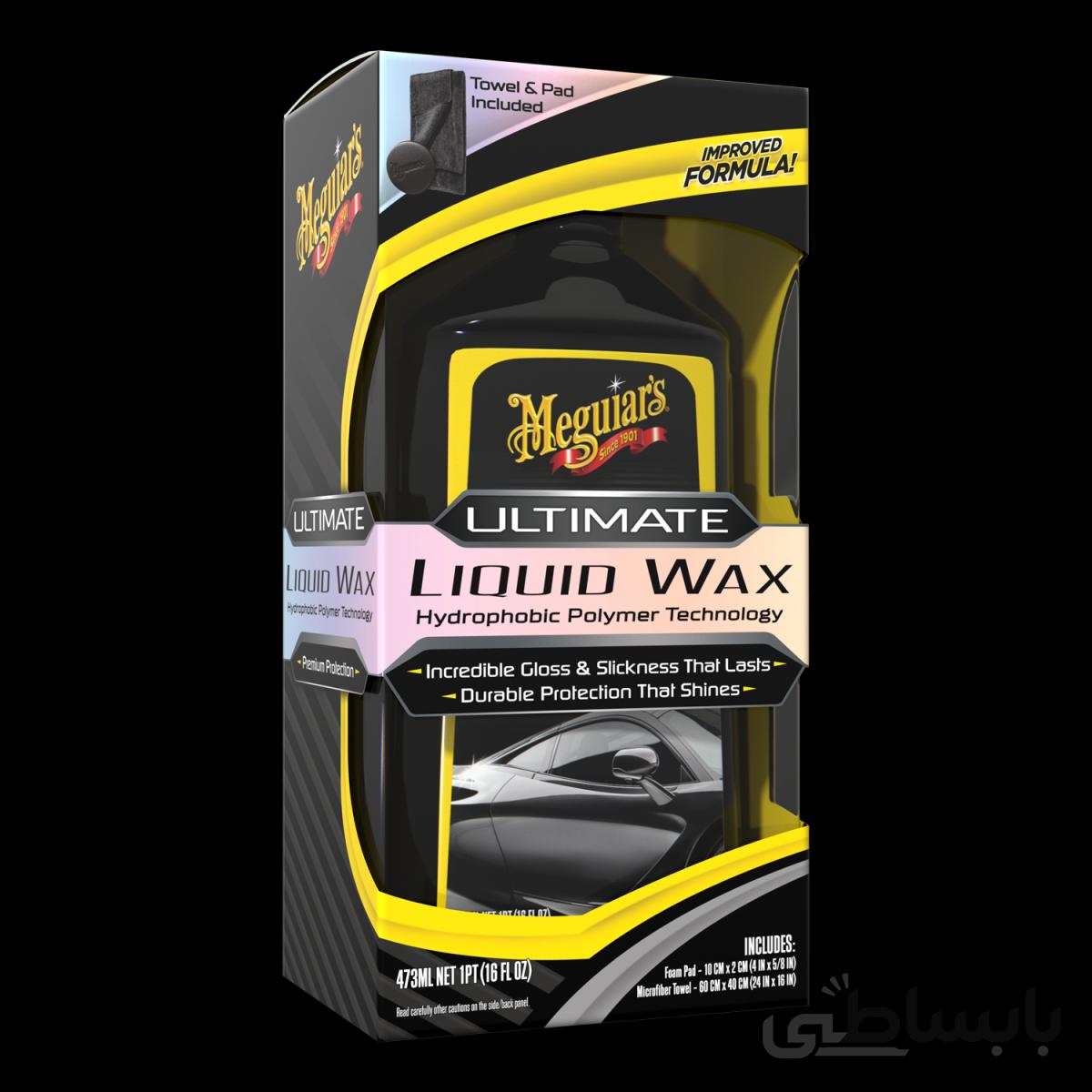 واکس مايع و محافظ بدنه خودرو آلتيميت مگوايرز Ultimate Liquid Wax Meguiar’s